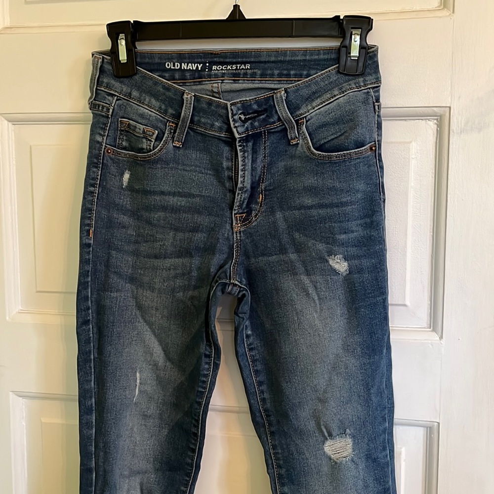 Old Navy Rockstar Jeans - Size 0 - Mid Rise